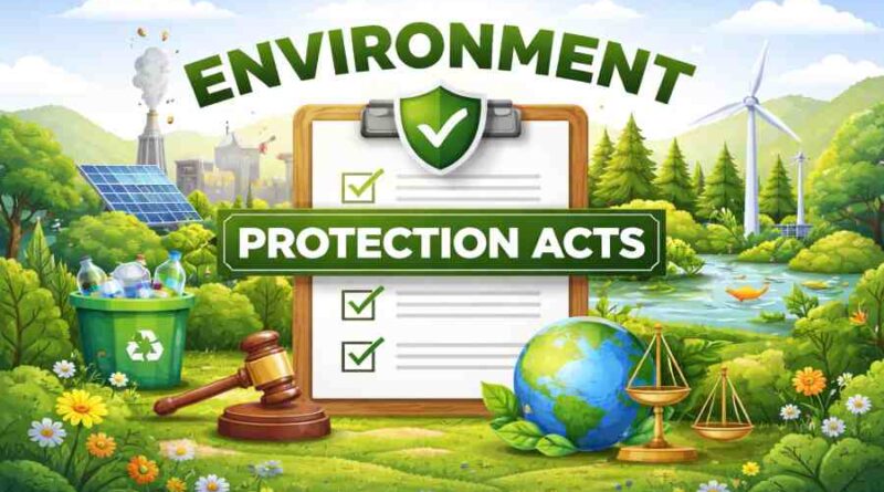 Environment Protection Acts - Key Laws Safeguarding Nature and Human Health