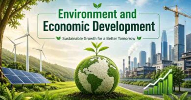 Environment and Economic Development - Balancing Growth and Sustainability