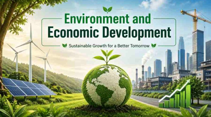 Environment and Economic Development - Balancing Growth and Sustainability