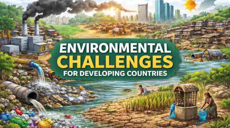Environmental Challenges For Developing Countries - Causes, Impacts and Sustainable Solutions
