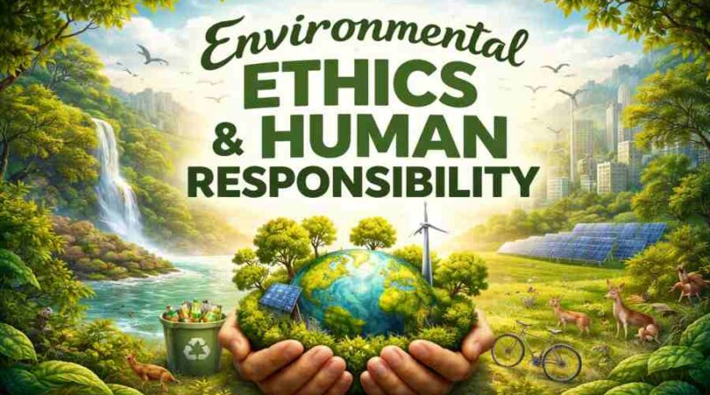 Environmental Ethics and Human Responsibility - Building a Sustainable Future