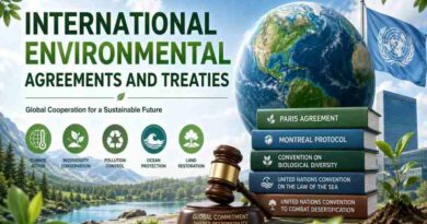 International Environmental Agreements and Treaties - Global Green Commitments
