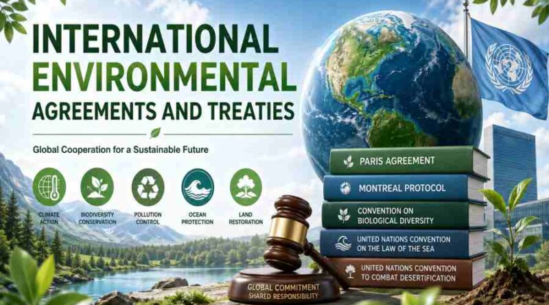 International Environmental Agreements and Treaties - Global Green Commitments