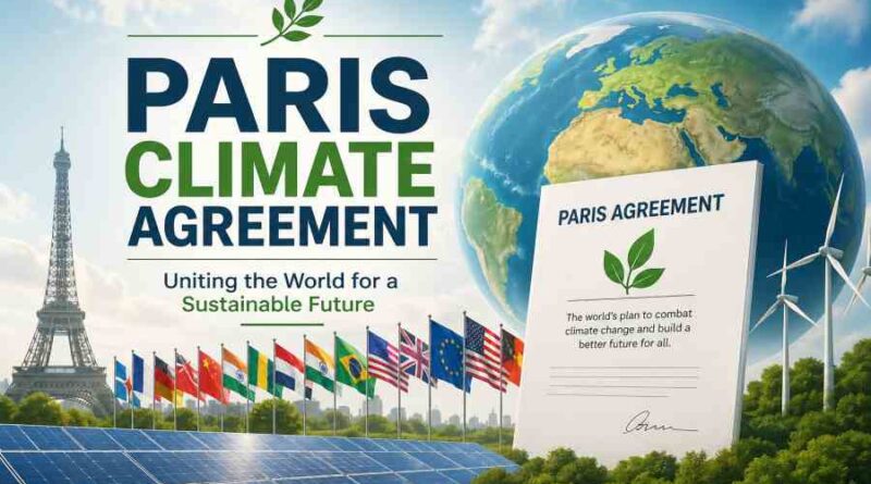 Paris Climate Agreement - Goals, Key Features and Global Impact