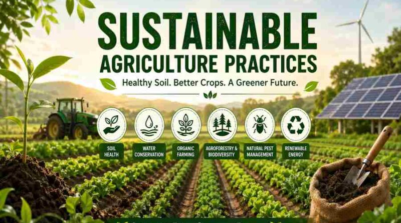 Sustainable Agriculture Practices - Smart Farming for a Greener Future