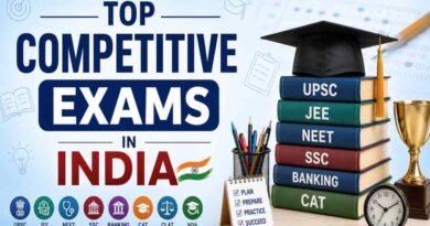 Top Competitive Exams in India - Information for Students and Career Aspirants