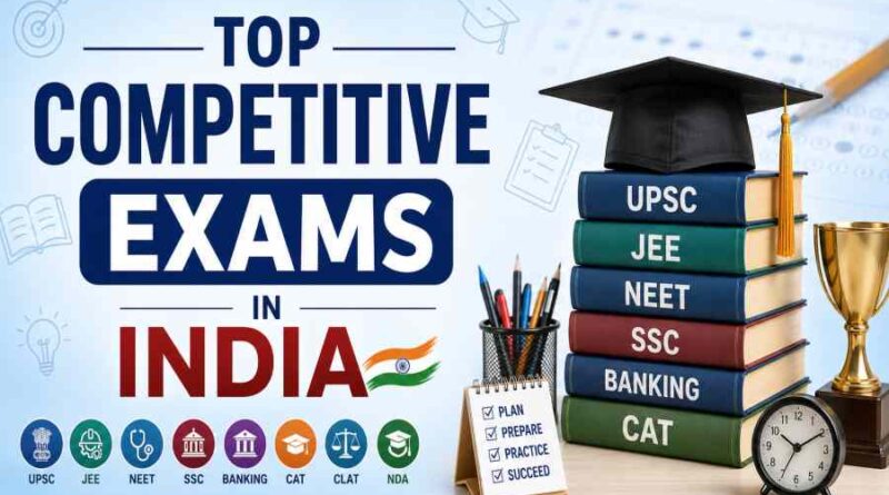 Top Competitive Exams in India - Information for Students and Career Aspirants