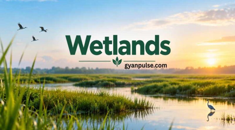 Wetlands - Nature’s Hidden Lifelines and Why their Conservation Matters More than Ever