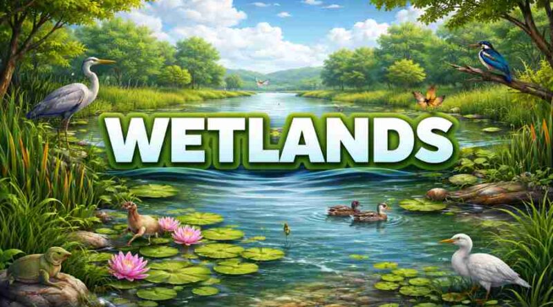 Wetlands - Nature’s Hidden Lifelines and Why their Conservation Matters More than Ever