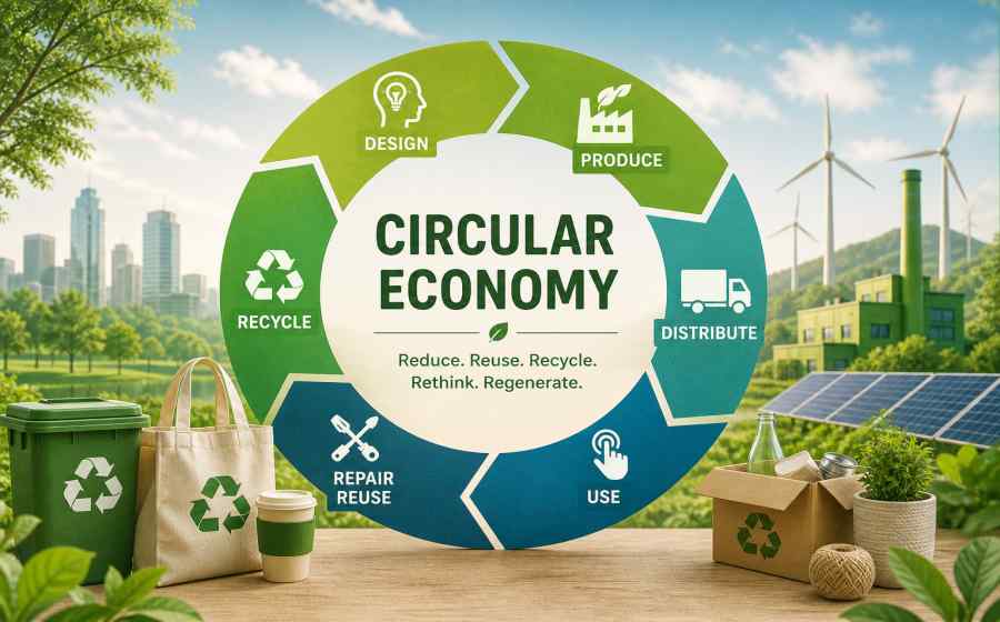 Circular Economy - Concept and Importance toward Sustainable Growth