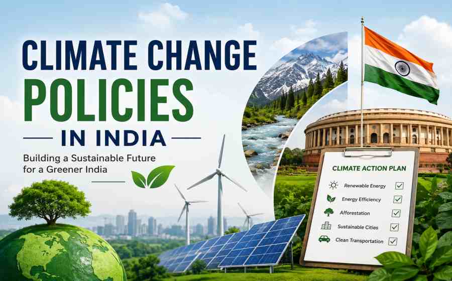 Climate Change Policies in India - Key Initiatives, Challenges and Future Goals