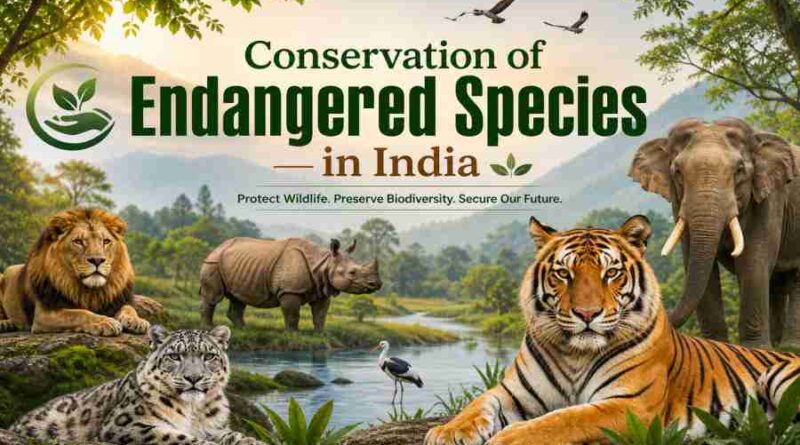 Conservation of Endangered Species in India - Powerful Strategies for Saving India’s Wildlife