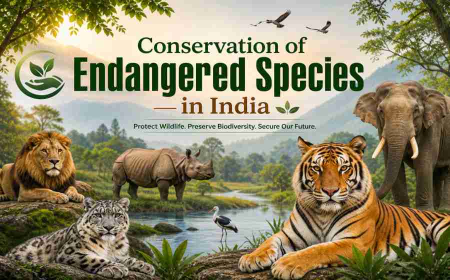 Conservation of Endangered Species in India - Powerful Strategies for Saving India’s Wildlife