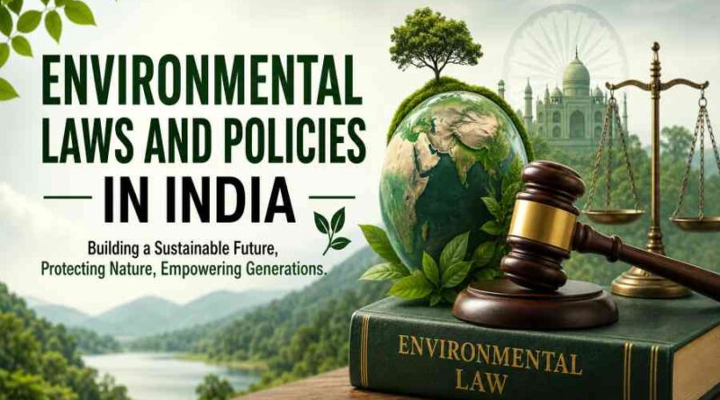 Environmental Laws and Policies in India - Key acts and Their Role in Protecting Nature