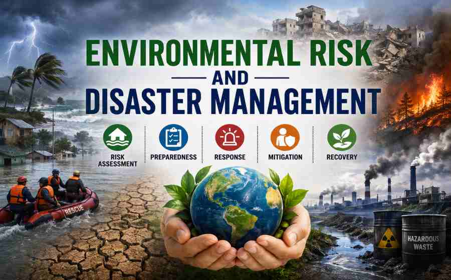 Environmental Risk and Disaster Management - Causes, Types and Prevention Strategies