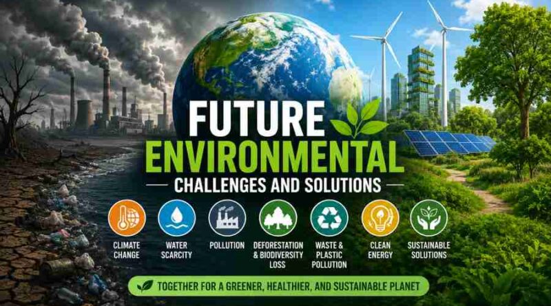Future Environmental Challenges and Solutions - Protecting Earth for Tomorrow