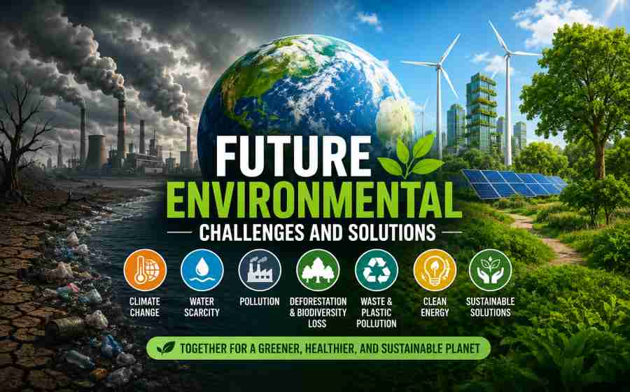 Future Environmental Challenges and Solutions - Protecting Earth for Tomorrow