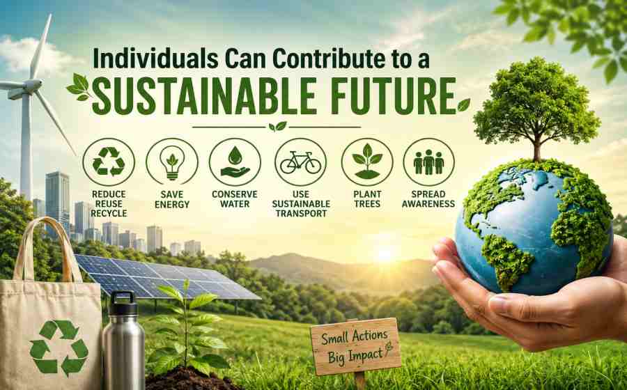 Individuals Can Contribute to a Sustainable Future - Small Actions for a Greener Planet