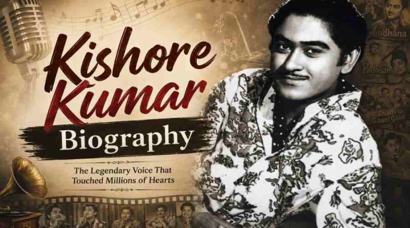 Kishore Kumar Biography - The Legendary Voice That Changed Indian Music Forever
