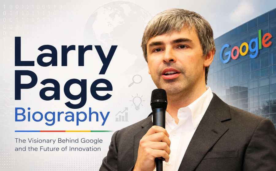 Larry Page Biography - The Visionary Who Co-Founded Google and Changed the Internet
