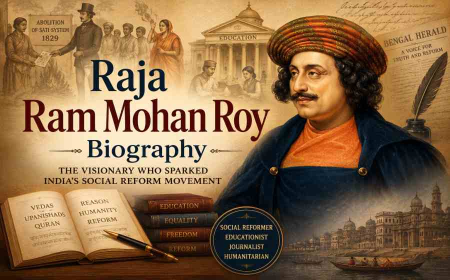Raja Ram Mohan Roy Biography - The Visionary Who Sparked India’s Social Reform Movement