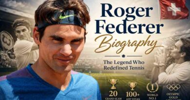 Roger Federer Biography - The Elegant Tennis Legend Who Changed the History of Game