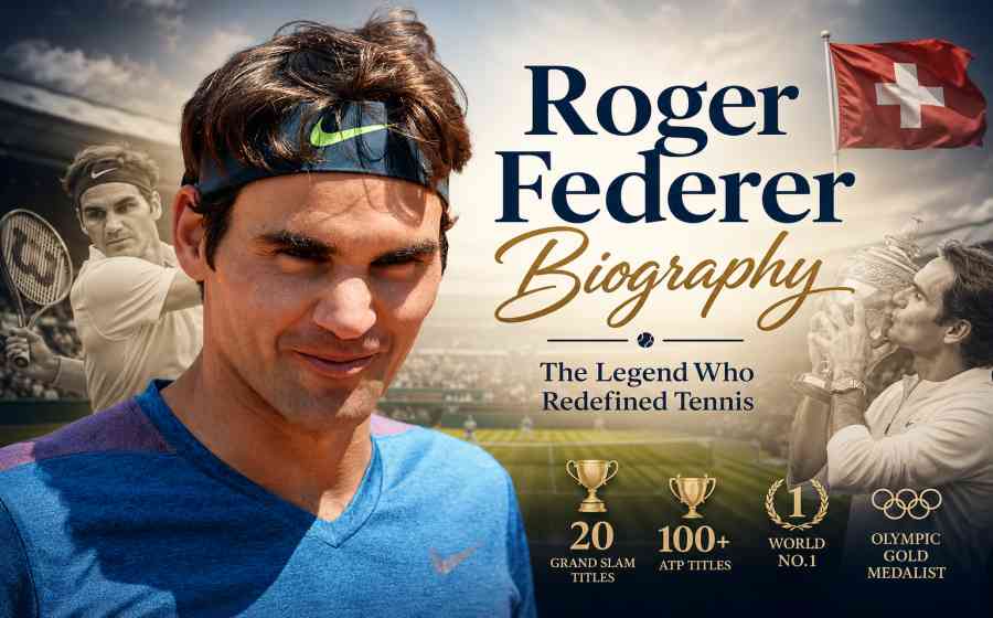 Roger Federer Biography - The Elegant Tennis Legend Who Changed the History of Game