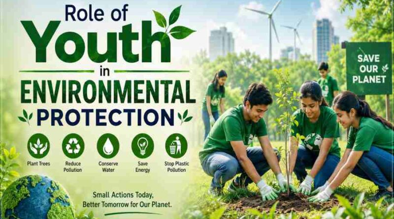 Role of Youth in Environmental Protection - Youth Power for a Greener Tomorrow
