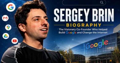 Sergey Brin Biography - The Visionary Co-Founder Who Helped Build Google and Change the Internet