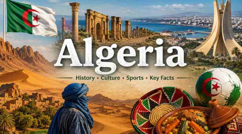 Algeria - History, Culture, Sports and Fascinating Facts About Africa’s Largest Country