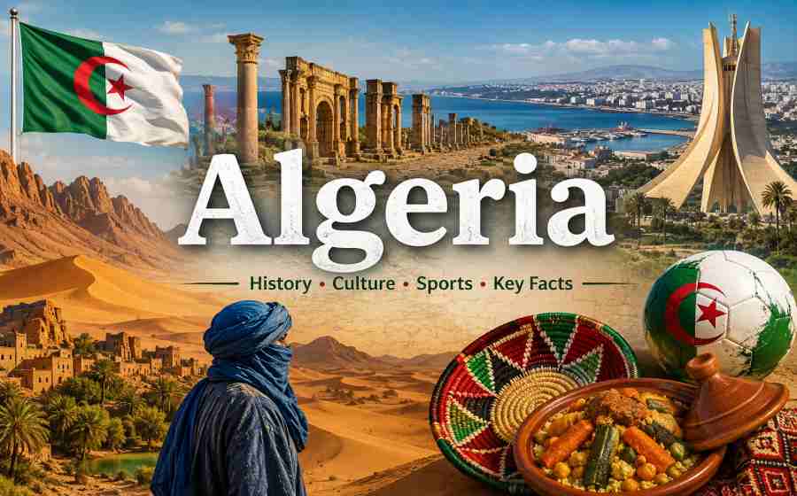 Algeria - History, Culture, Sports and Fascinating Facts About Africa’s Largest Country