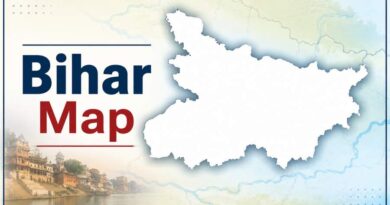 Bihar Map - Districts, Rivers and State Boundaries