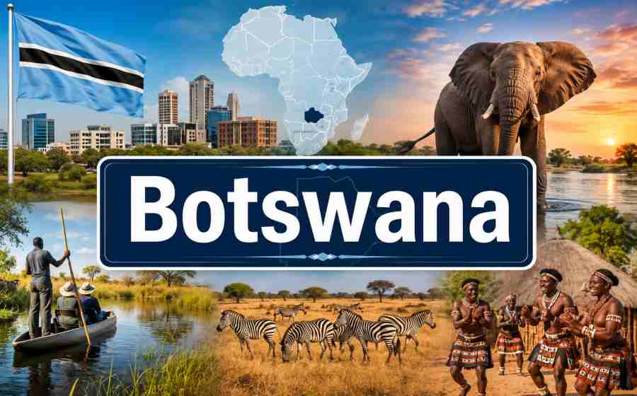 Botswana - The Land of Diamonds, History, Sports, Wildlife and Cultural Heritage