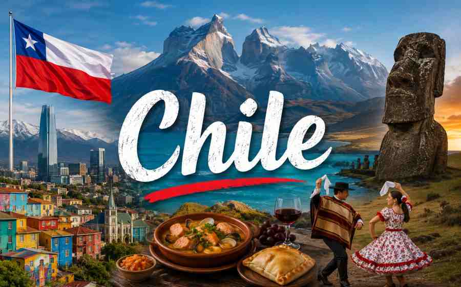 Chile - History, Culture, Sports and Fascinating Facts About the Longest Country in the World