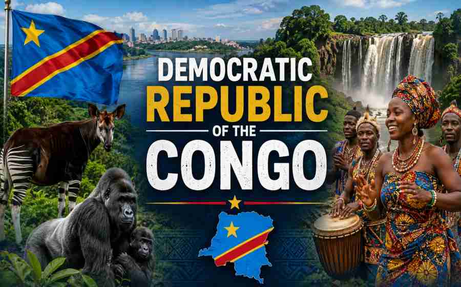 Democratic Republic of the Congo - A Land of Rich History, Culture, Sports and Geography