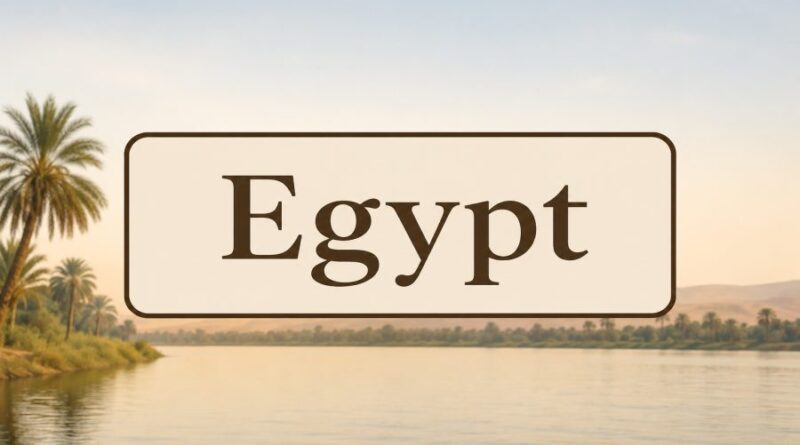 Egypt - History, Culture, Sports, Tourist Places and Fascinating Facts