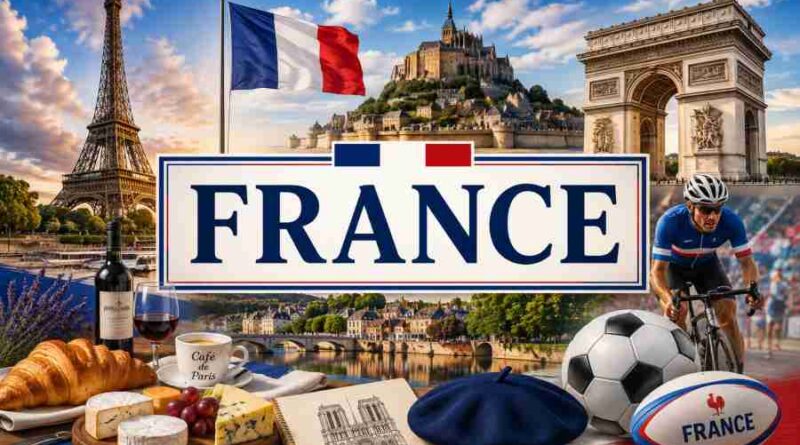 France - History, Culture, Sports, Tourist Places and Fascinating Facts