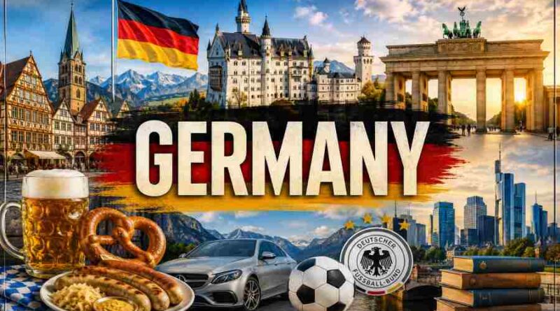 Germany - History, Culture, Sports, Tourism and Fascinating Facts About the Nation