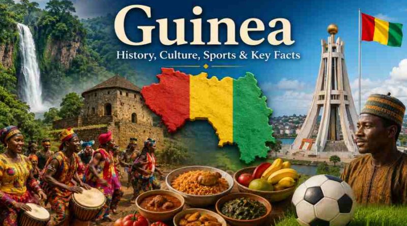 Guinea - History, Culture, Sports, Geography, Wildlife, Natural Beauty and Essential Facts