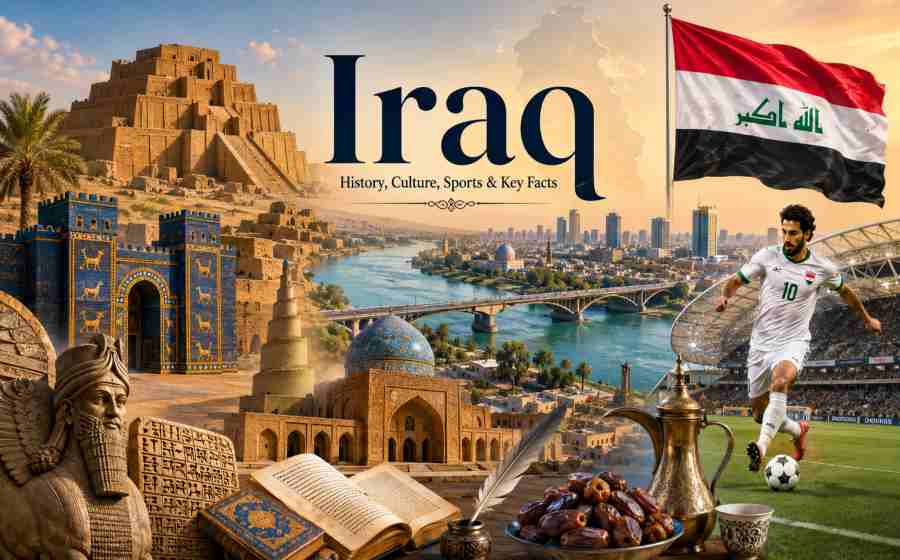 Iraq - The Cradle of Civilization, History, Culture, Sports and Fascinating Facts