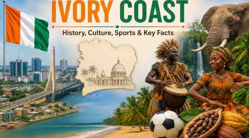 Ivory Coast - History, Culture, Sports, Wildlife and Essential Facts