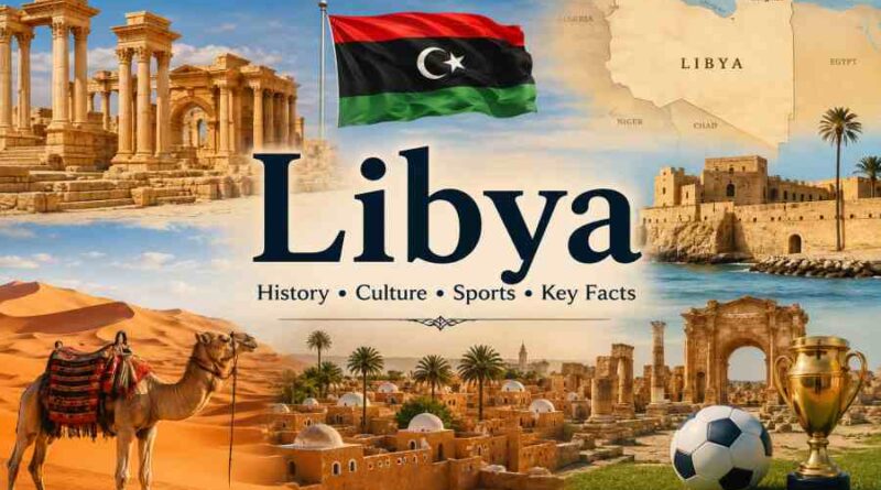 Libya - History, Culture, Sports and Fascinating Facts About North Africa’s Hidden Gem