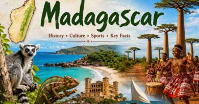 Madagascar - History, Culture, Sports, Tourist Places, Geography and Fascinating Facts