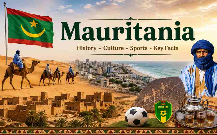 Mauritania - History, Culture, Sports and Fascinating Facts of the Nation