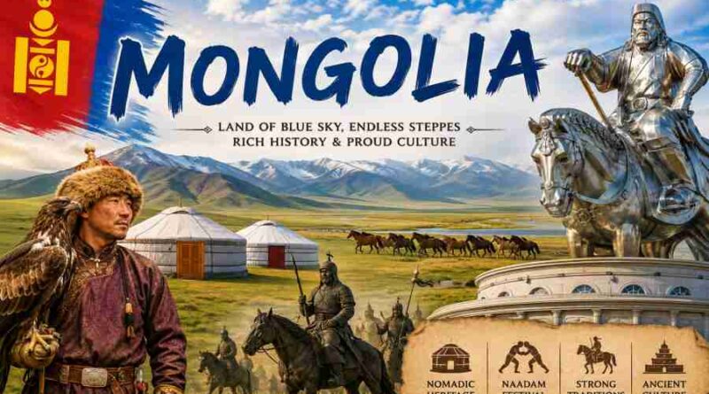 Mongolia - History, Culture, Traditional Sports and Fascinating Facts