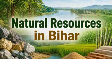 Natural Resources in Bihar - Mineral, Water, Forest and Agricultural Wealth