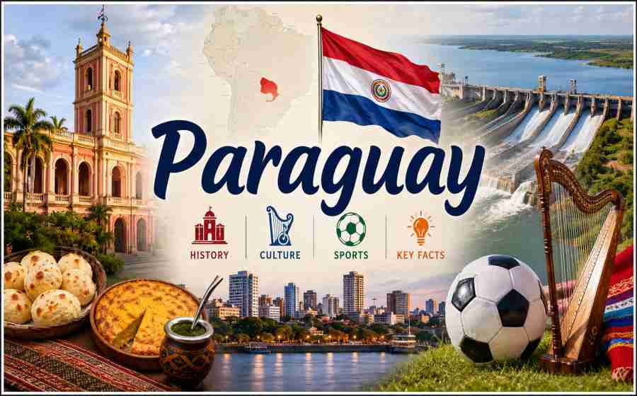 Paraguay - History, Culture, Sports and Fascinating Facts About the Heart of South America