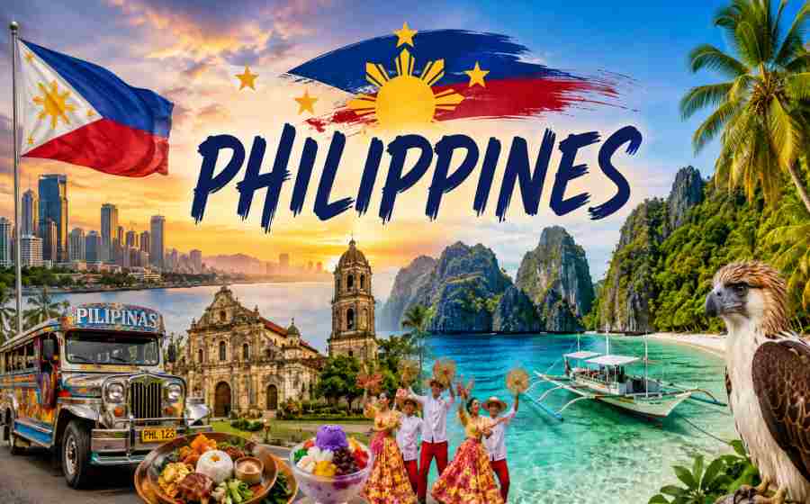 Philippines - History, Culture, Tourist Attractions, Sports, Geography and Fascinating Key Facts