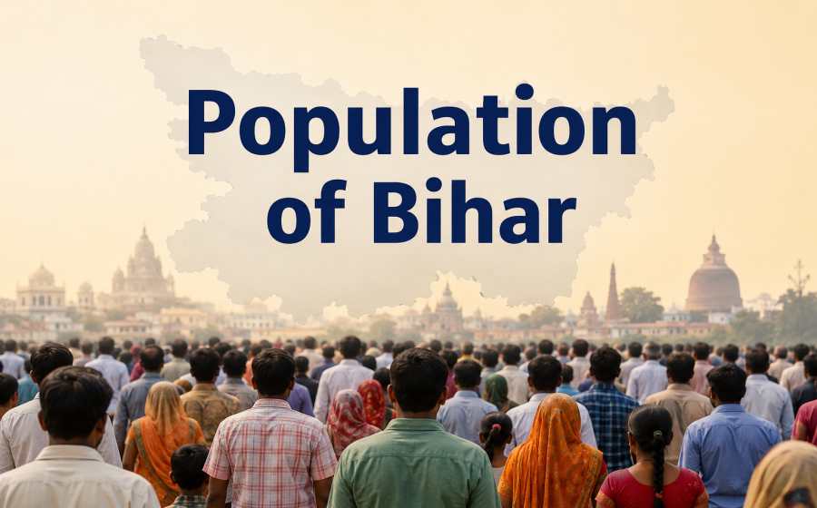Population of Bihar - Growth, Census Facts and Demographic Trends