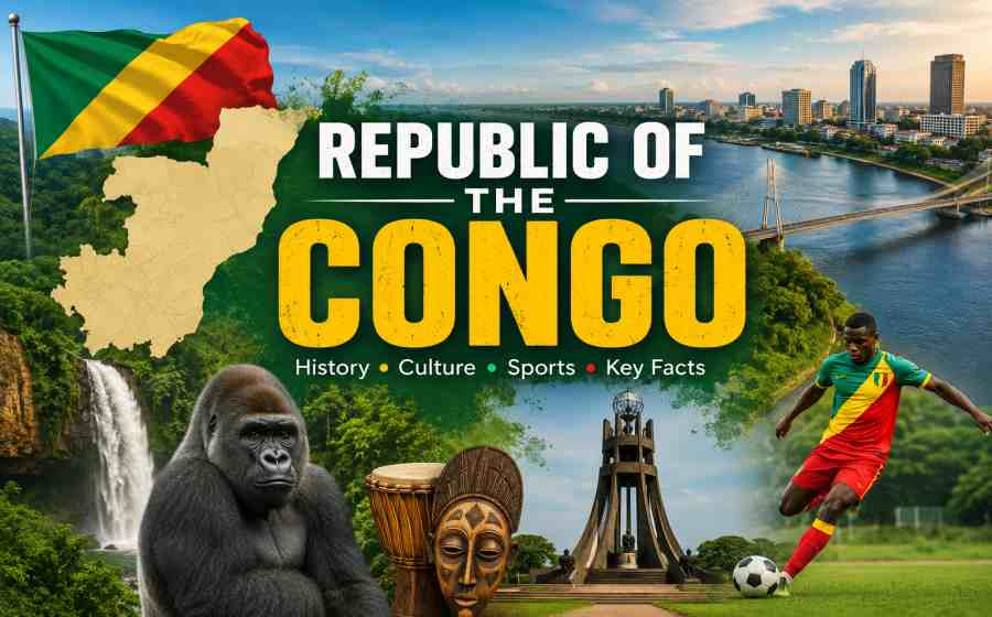 Republic of the Congo - A Fascinating Journey Through History, Culture, Tourist Places, Sports and Key Facts